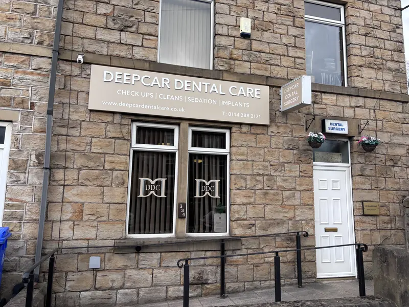 Deepcar Dental Care exterior on Manchester Road, Sheffield